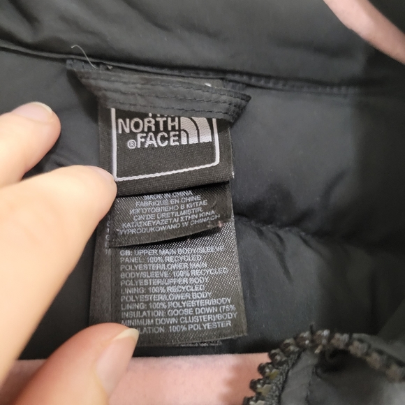 The north face TNF 550 down filled sweater jacket M - Picture 3 of 5